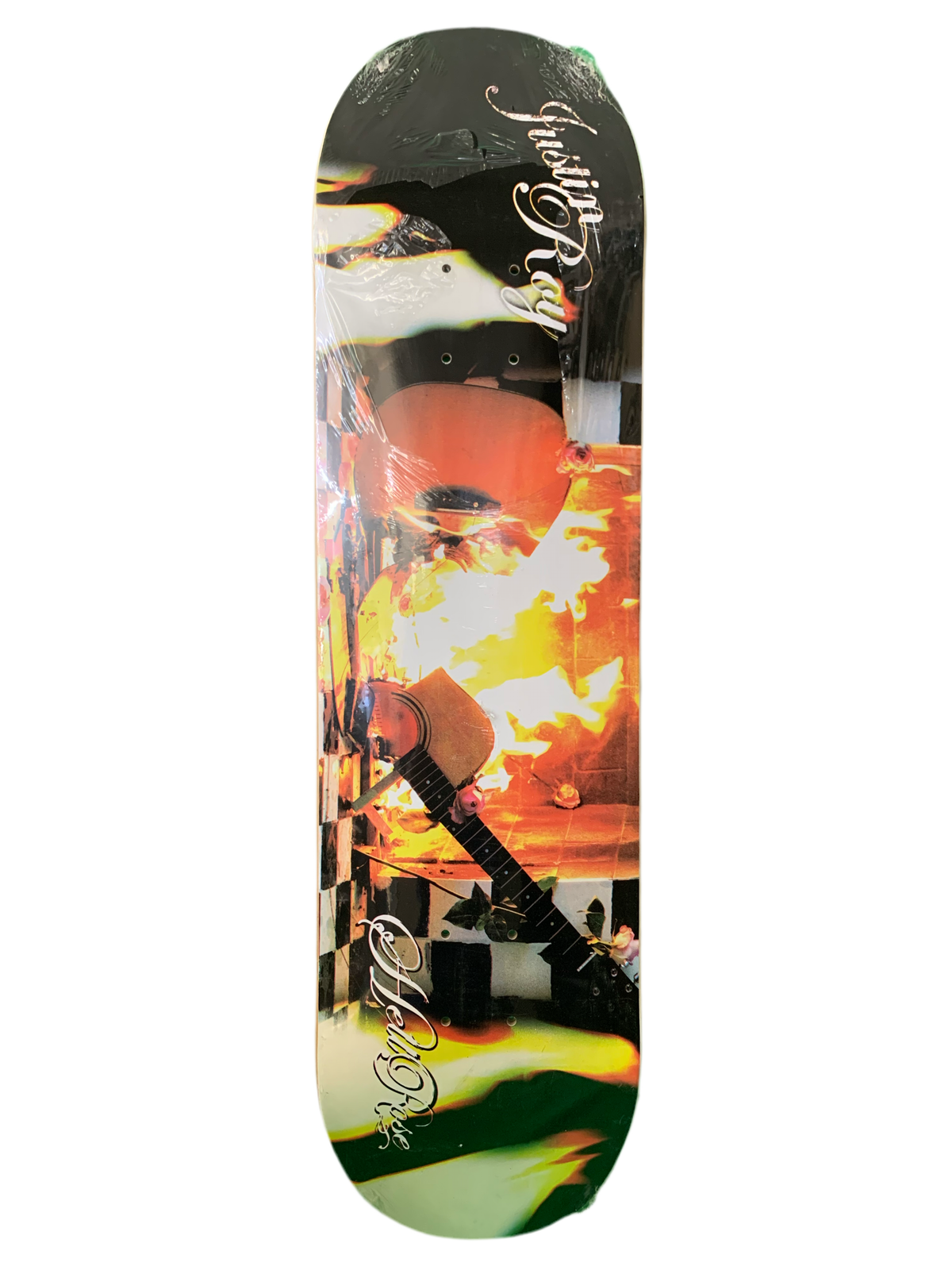 Hellrose Justin Roy Guitar 2005 8.25" Classic Skateboard Deck