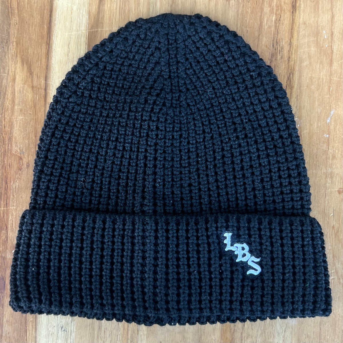 Long Beach Skate LBS Long Side Waffle Knit Beanie