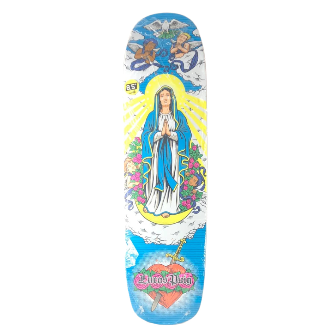 Cliché Lucas Puig Adidas 3 Line Graphic Black/White Size 8.0 Skateboard Deck
