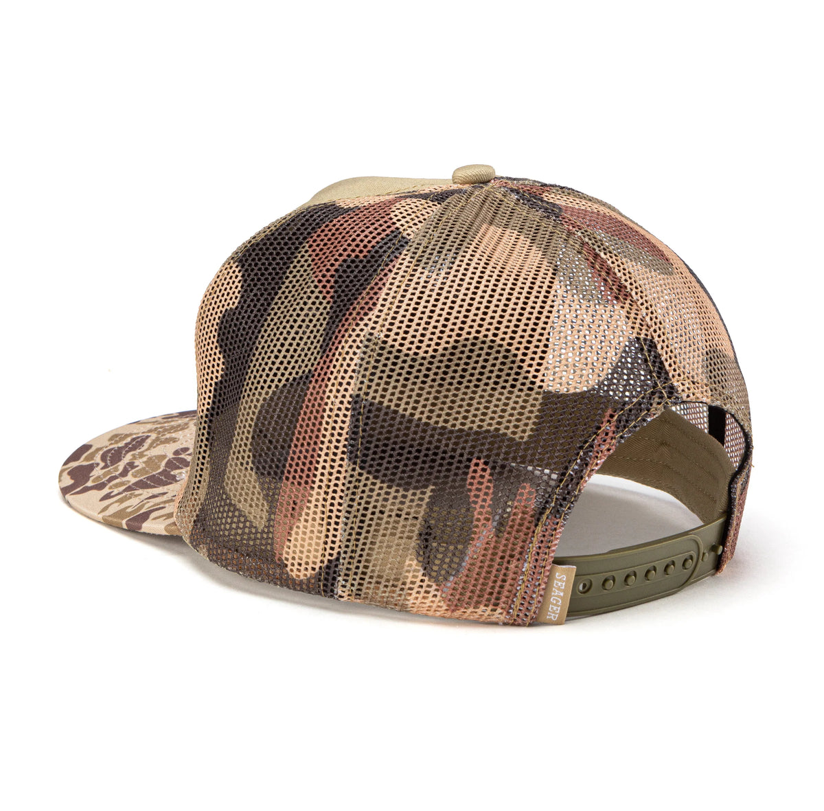 Seager Wilson Duck Camo Mesh Snapback Hat