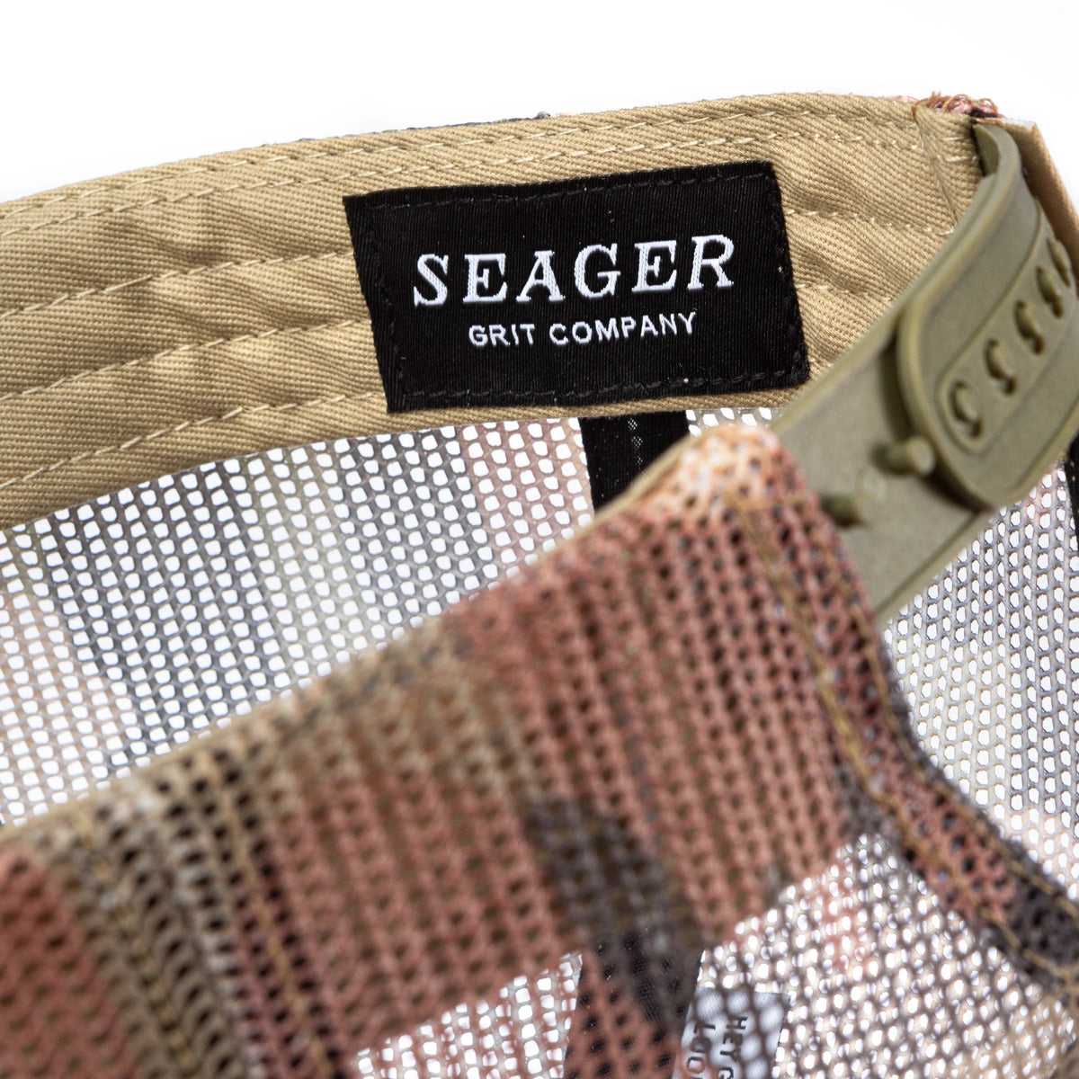Seager Wilson Duck Camo Mesh Snapback Hat