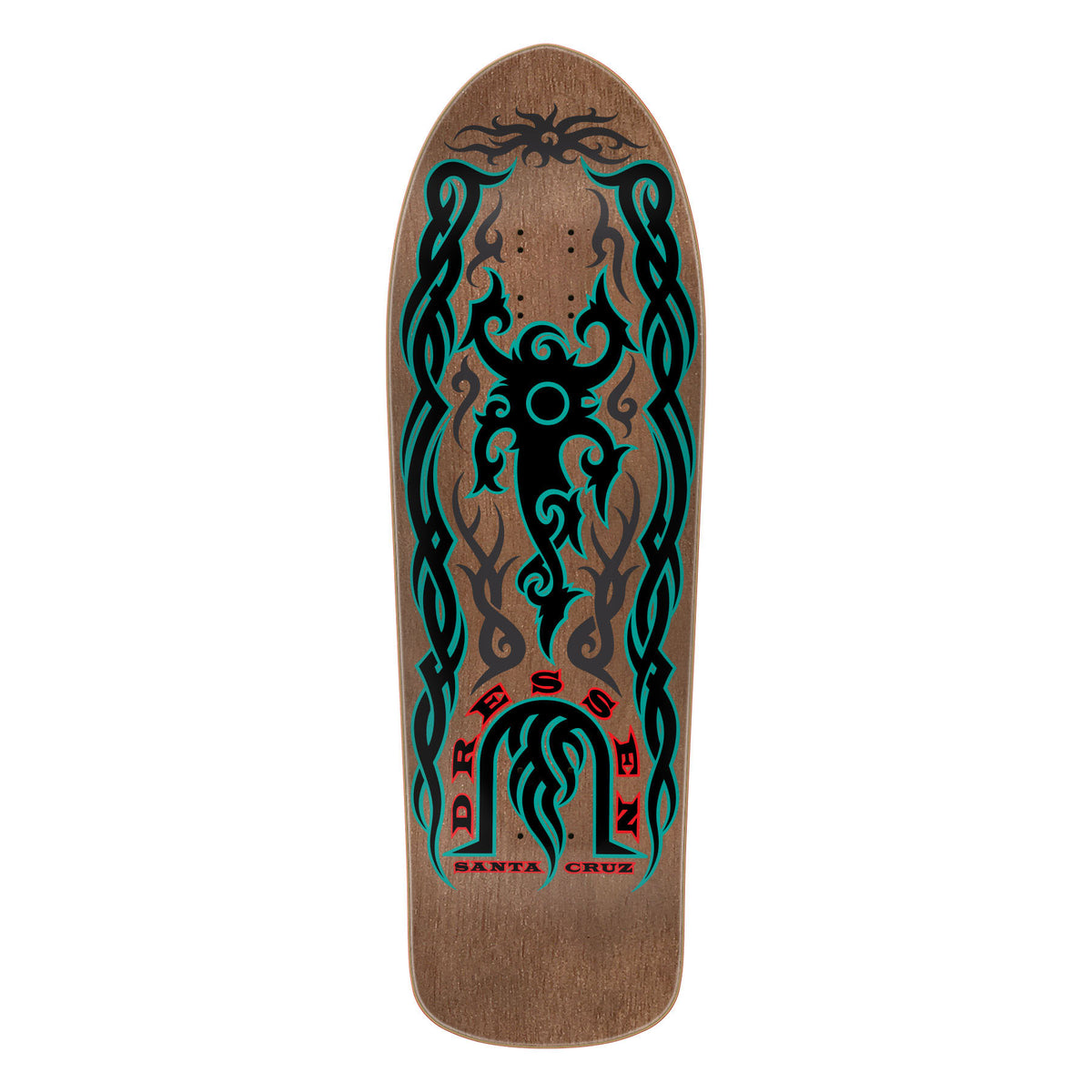 Santa Cruz Dressen Tribal Reissue 9.9" Skateboard Deck