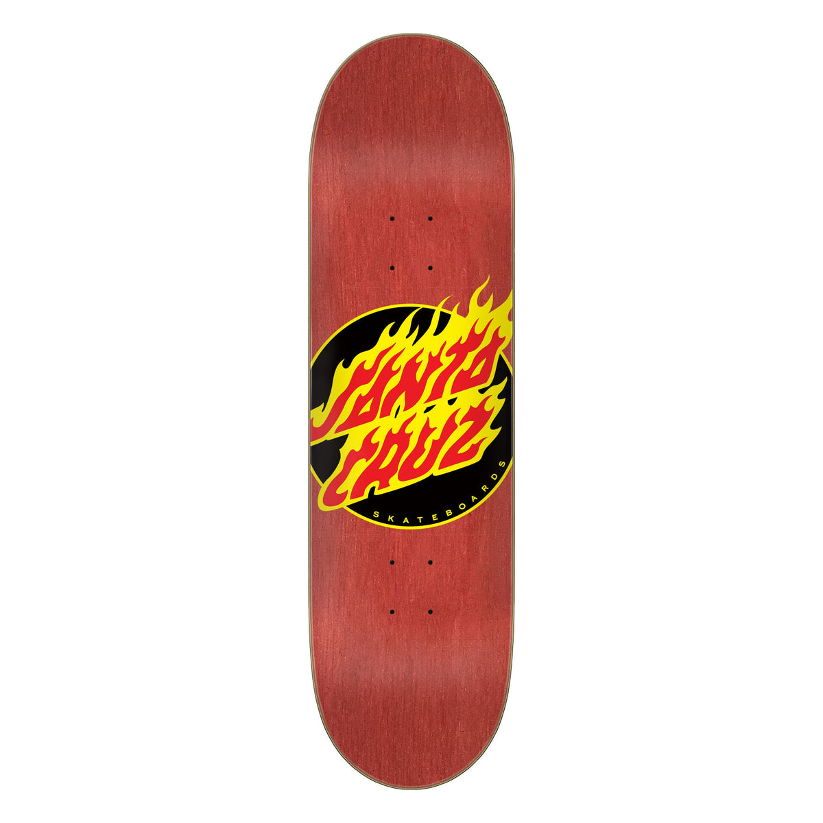 Santa Cruz Flame Dot 7.25" x 27.00" Skateboard Deck