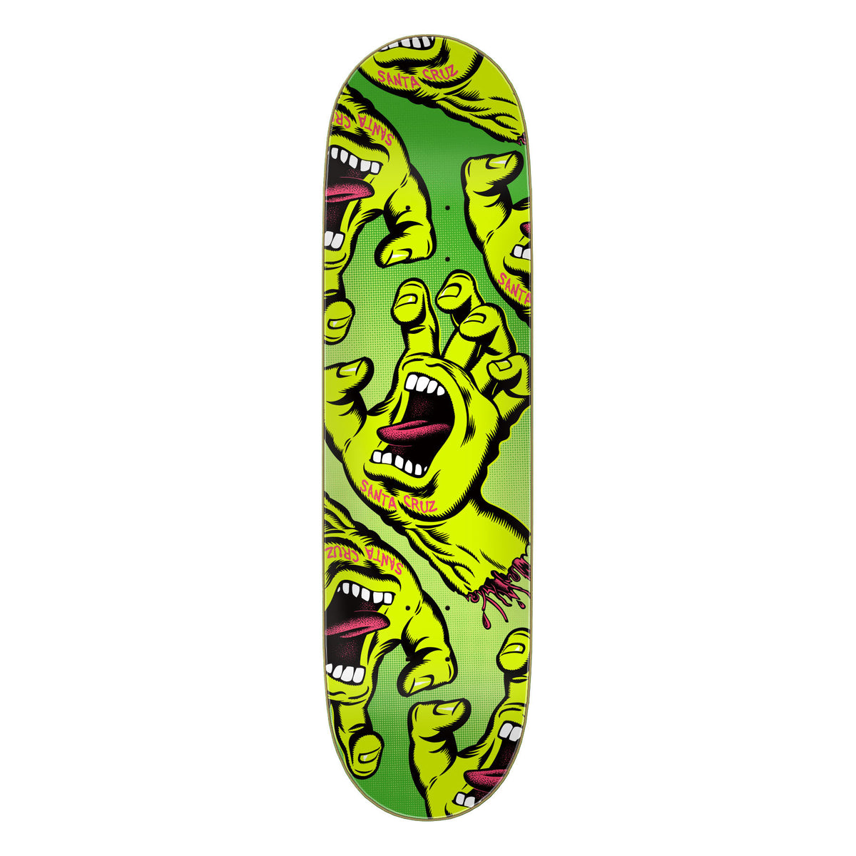Santa Cruz Crowded Hand 8.5" x 32.2" Skateboard Deck