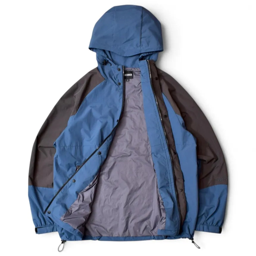 Theories Gale Shell Steel Blue/Charcoal Jacket