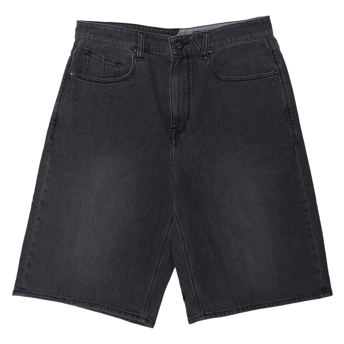 Volcom Chillow 24" Denim Black Grey Shorts