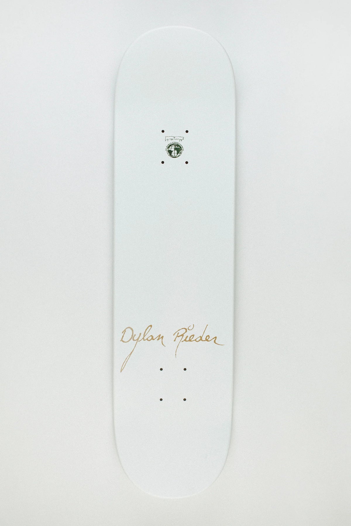 Fucking Awesome Dylan Rieder White Dipped 26 Full Shape Skateboard Deck