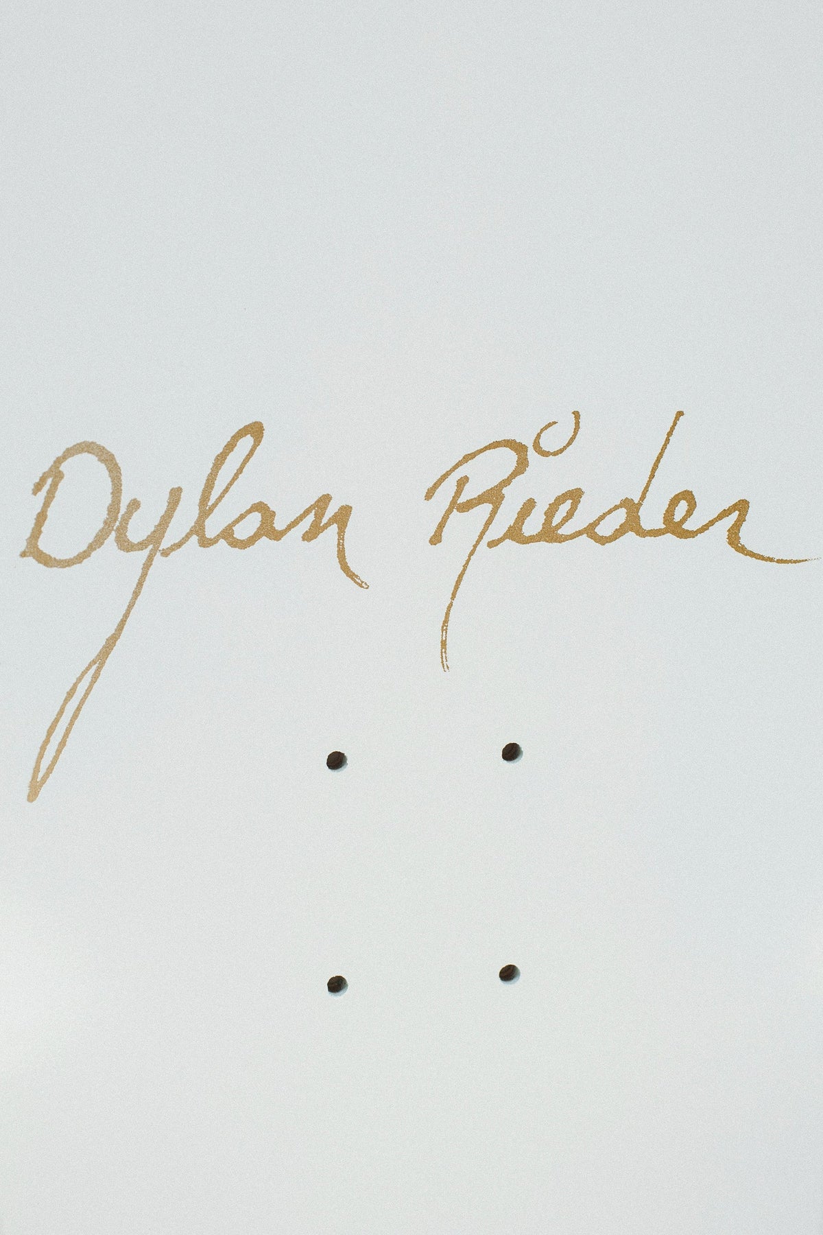 Fucking Awesome Dylan Rieder White Dipped 26 Full Shape Skateboard Deck