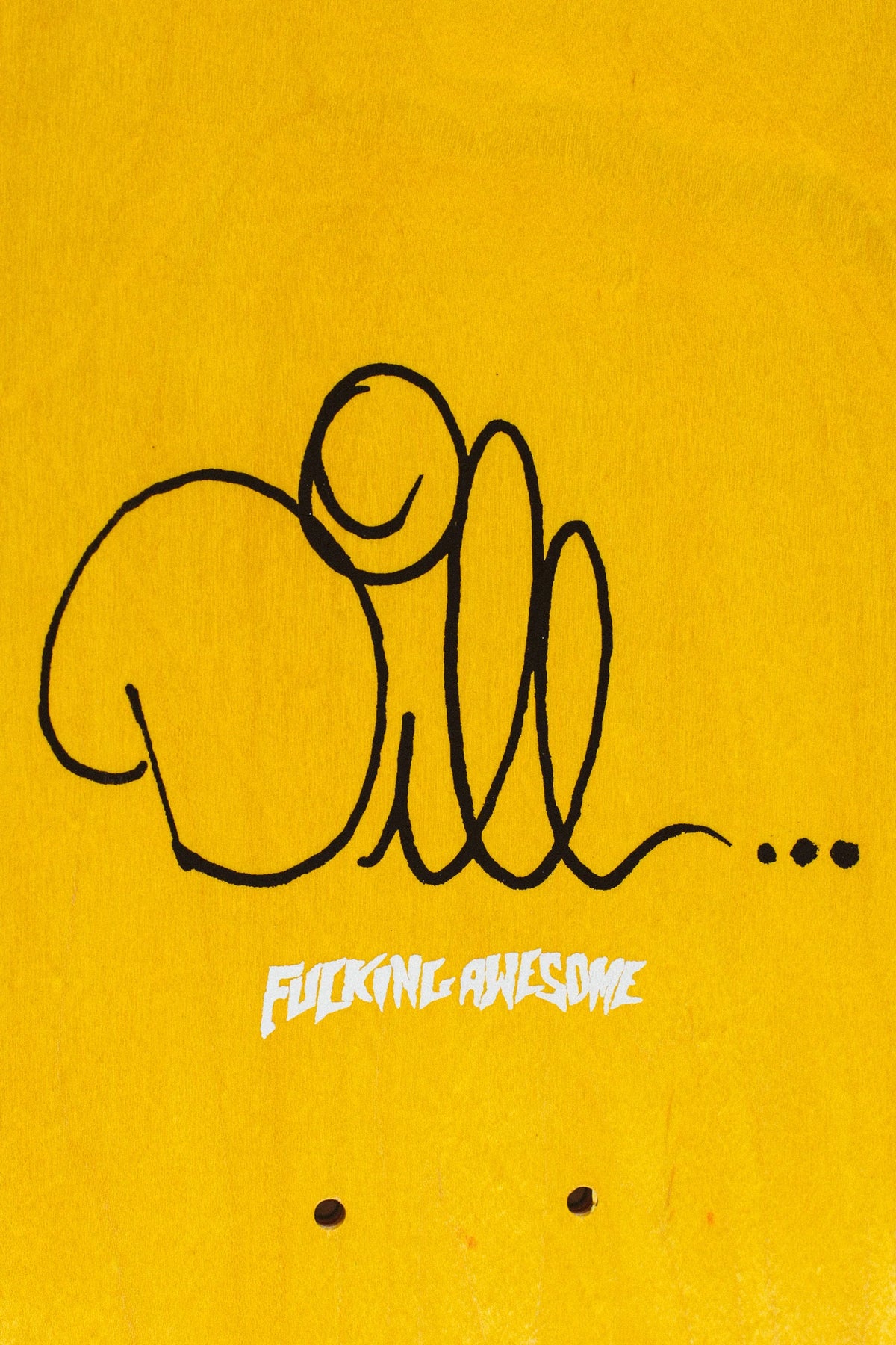 Fucking Awesome Mary 2026 Standard Popsicle Skateboard Deck