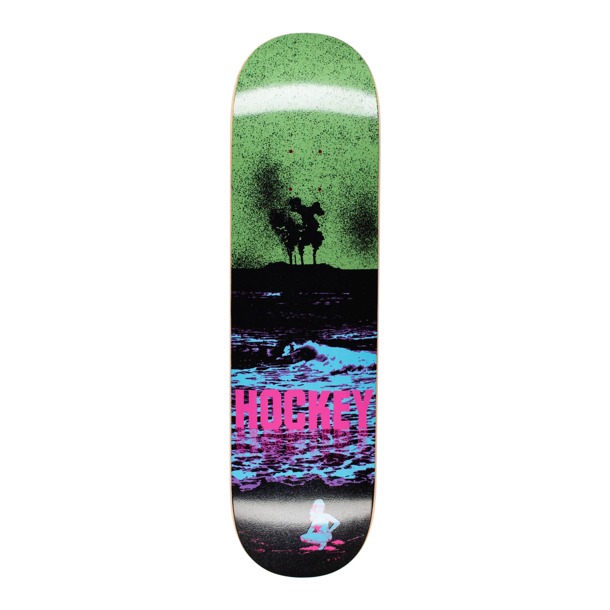Hockey Andrew Allen Nuclear Spray Tan Full Shape Skateboard Deck