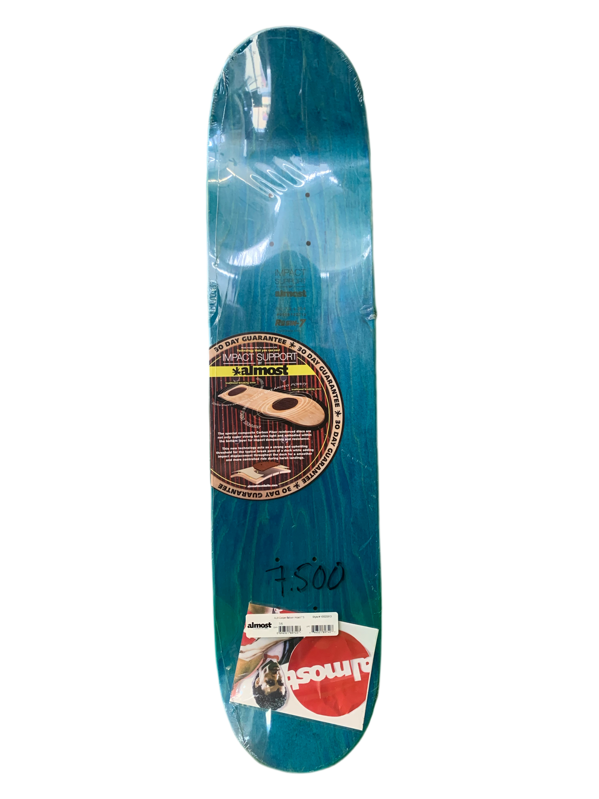 Almost Cooper Wilt Balloon Dogs Impact Support 7.5" Classic Skateboard Deck