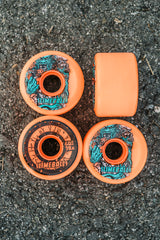 Slime Balls 60mm Rob Roskopp Five Reissue OG Slime Pink 78a Skateboard Wheels