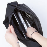 Got Bag Puffer Square Monochrome Black Large Bag