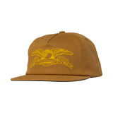 Anti-Hero Basic Eagle Brown/Gold Snapback Hat
