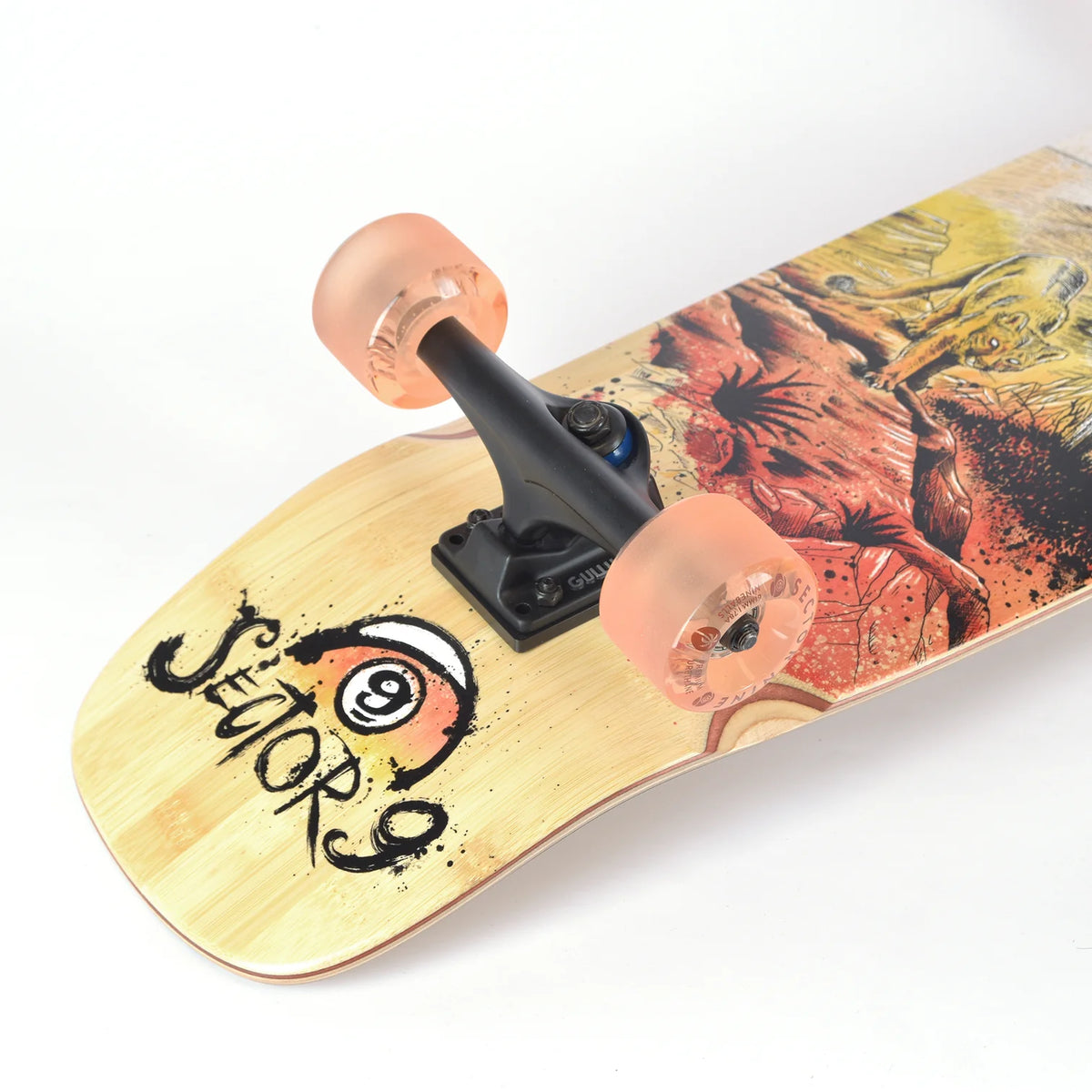 Sector Nine Bamboozler Patrol 31.5" x 8.625" Cruiser Complete