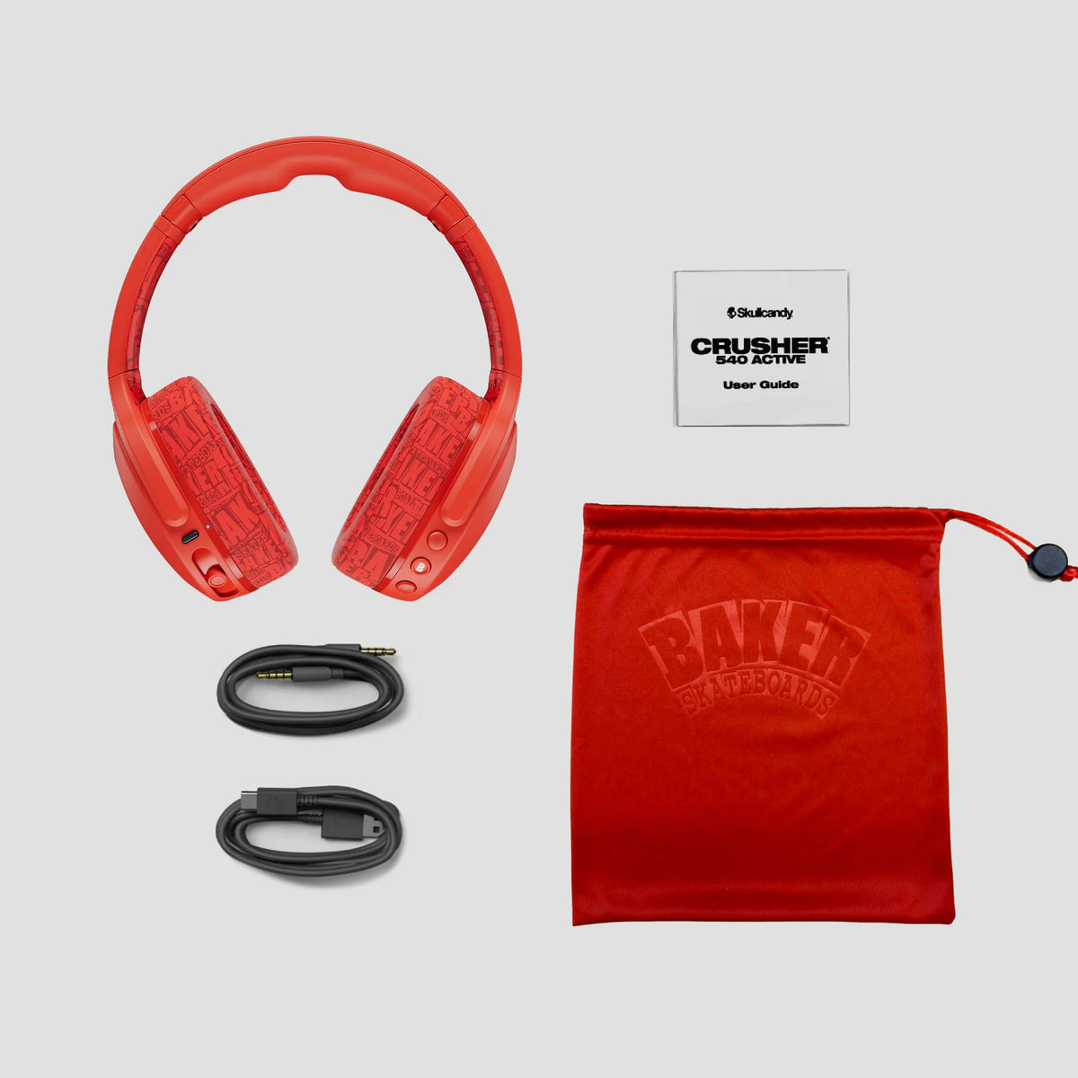 Skullcandy x Baker Crusher 540 Active Wireless Over-Ear Headphones