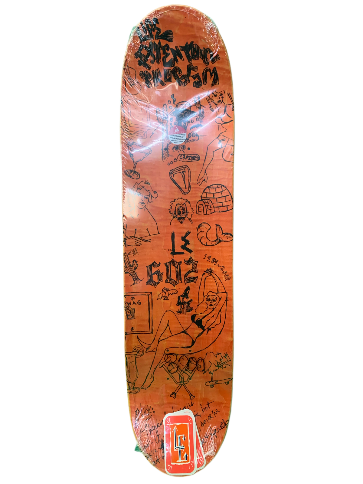 Life Extension Sinner Souljah 8" Classic Skateboard Deck