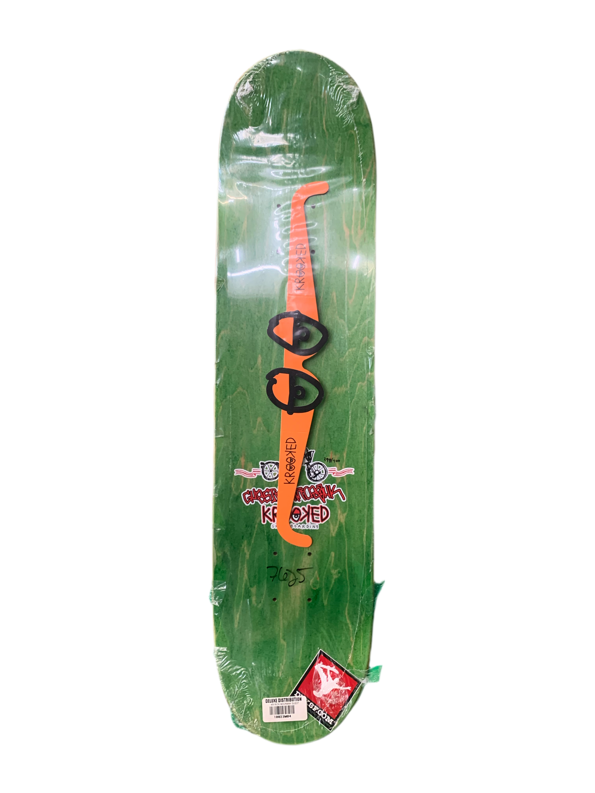 Krooked Rick McCrank /400 Guest Board 7.6" Classic Skateboard Deck
