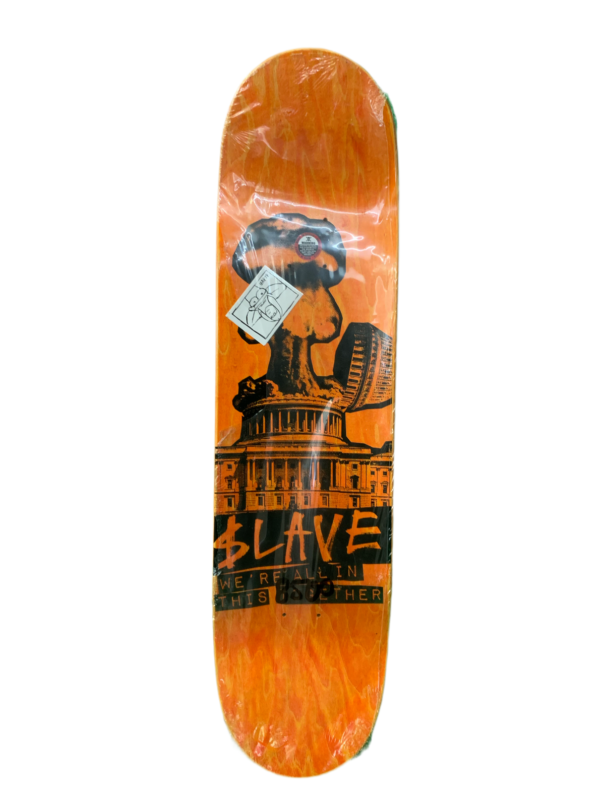 Slave We're All In This Together 8.5" Classic Skateboard Deck