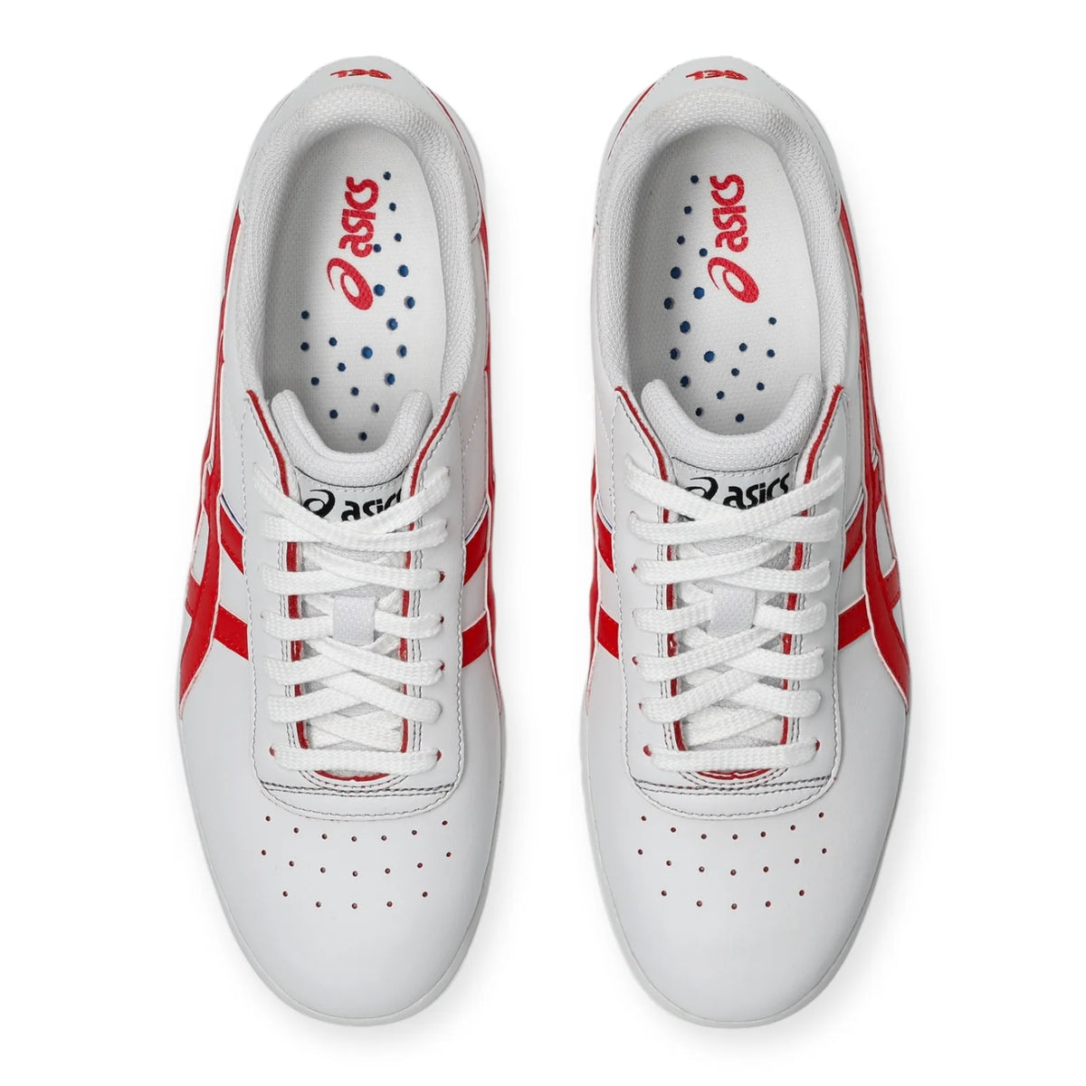 Asics Gel-Vickka Pro White/Electric Red Shoes
