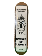 Baker Jeff Lenoce Beware Of 7.8" Classic Skateboard Deck