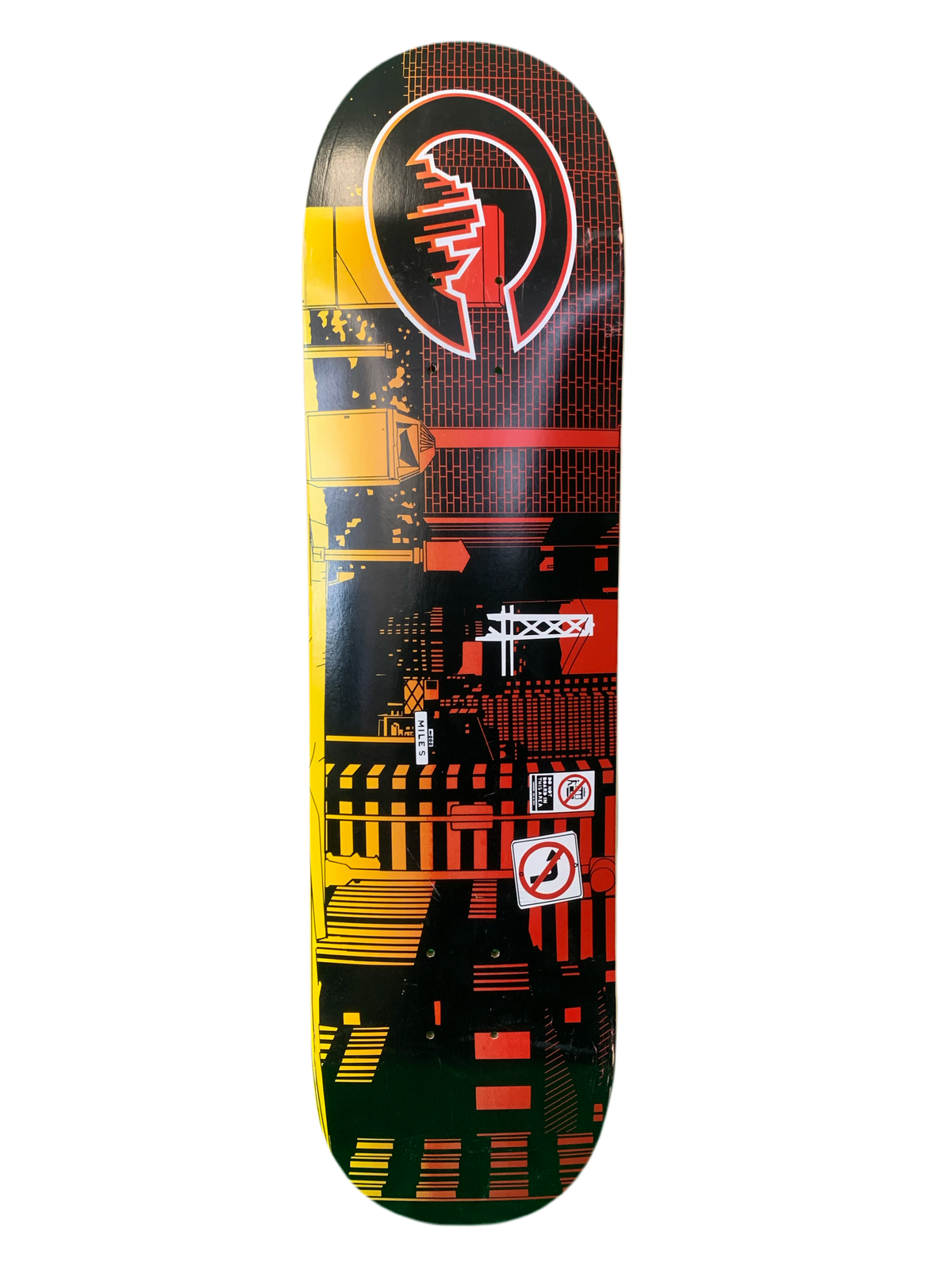 City San Francisco Skyline 8" Classic Skateboard Deck