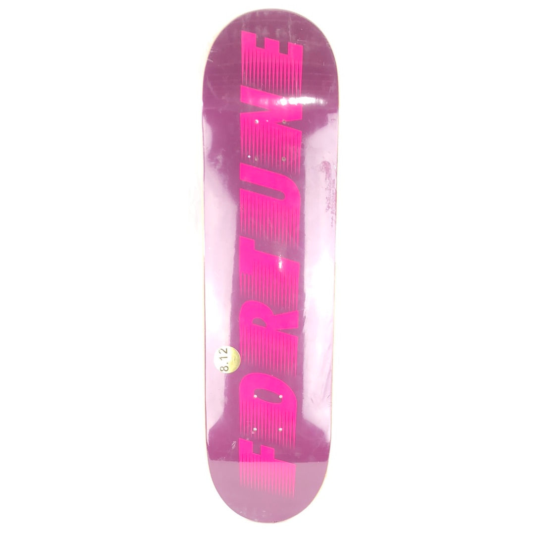 Fortune Fast Pink/Purple 8.12'' Skateboard Deck