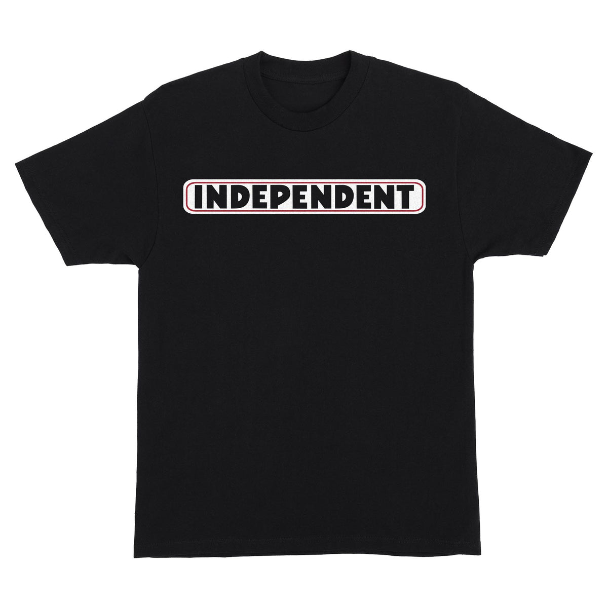 Independent Bar Logo Black Heavyweight S/s Shirt