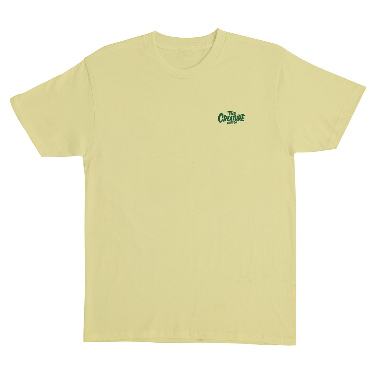 Creature Haunted Sea Cornsilk Yellow Heavyweight S/s Shirt