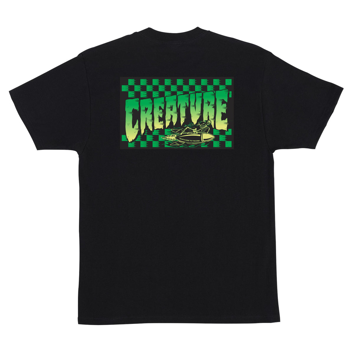 Creature Death Rider S/s Heavyweight Shirt Black