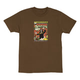 Creature Comic Book Relic S/s Heavyweight Shirt Dark Chocolate
