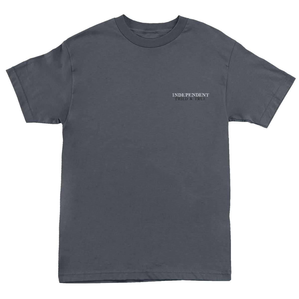 Independent Tried & True S/s Heavyweight Shirt Charcoal