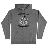 Independent Motorhead Warpig Gunmetal Heather Hooded Sweatshirt