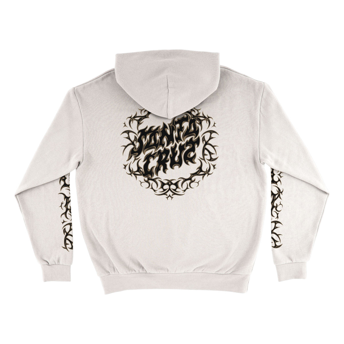 Santa Cruz Razor Dot Center Heavyweight Bone Hooded Sweatshirt