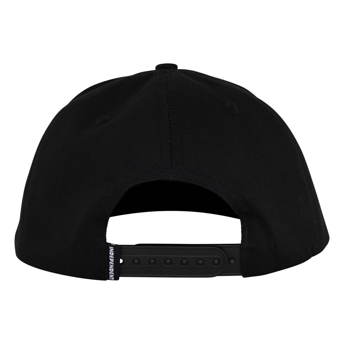 Independent Sticker Slap Black Snapback Hat
