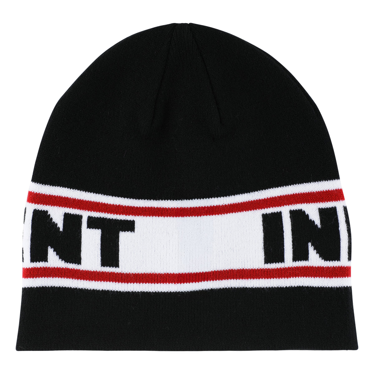 Independent Bar Logo Black Skull Cap Beanie
