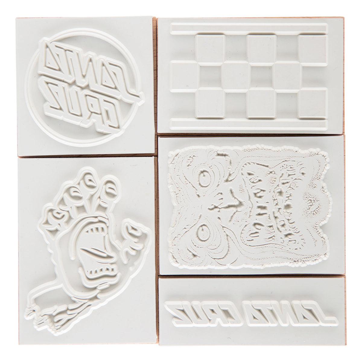 Santa Cruz Natural Stamp Set