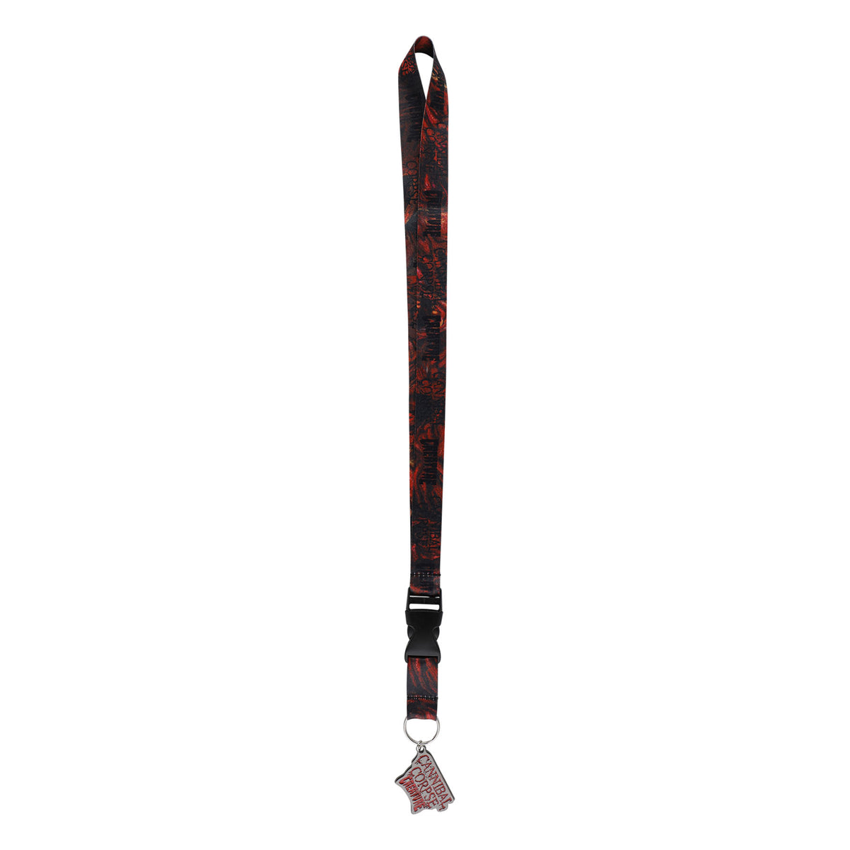 Creature Cannibal Corpse Red Black Key Chain Lanyard
