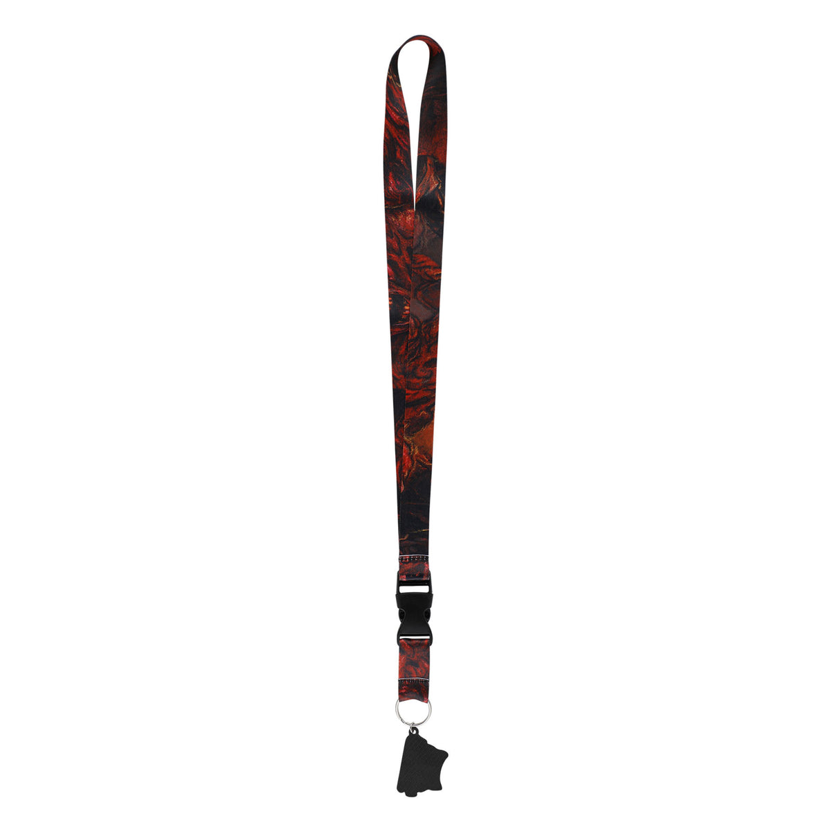 Creature Cannibal Corpse Red Black Key Chain Lanyard