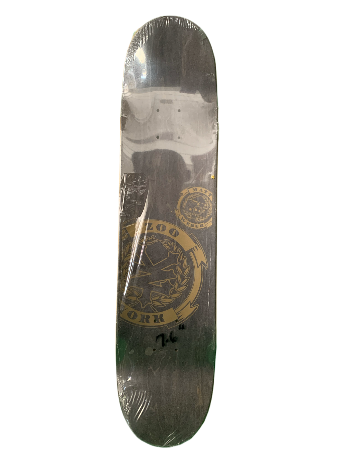 Zoo York Slapped Portrait 7.6" Classic Skateboard Deck
