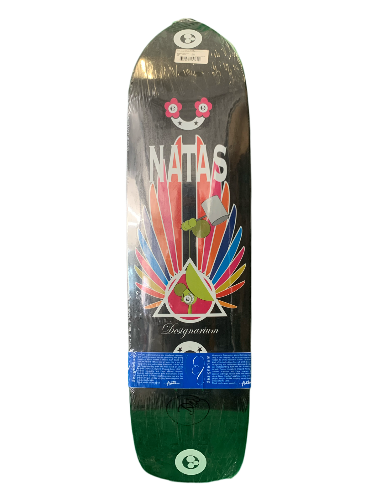 Designarium Natas Dalek 8.5" Classic Skateboard Deck