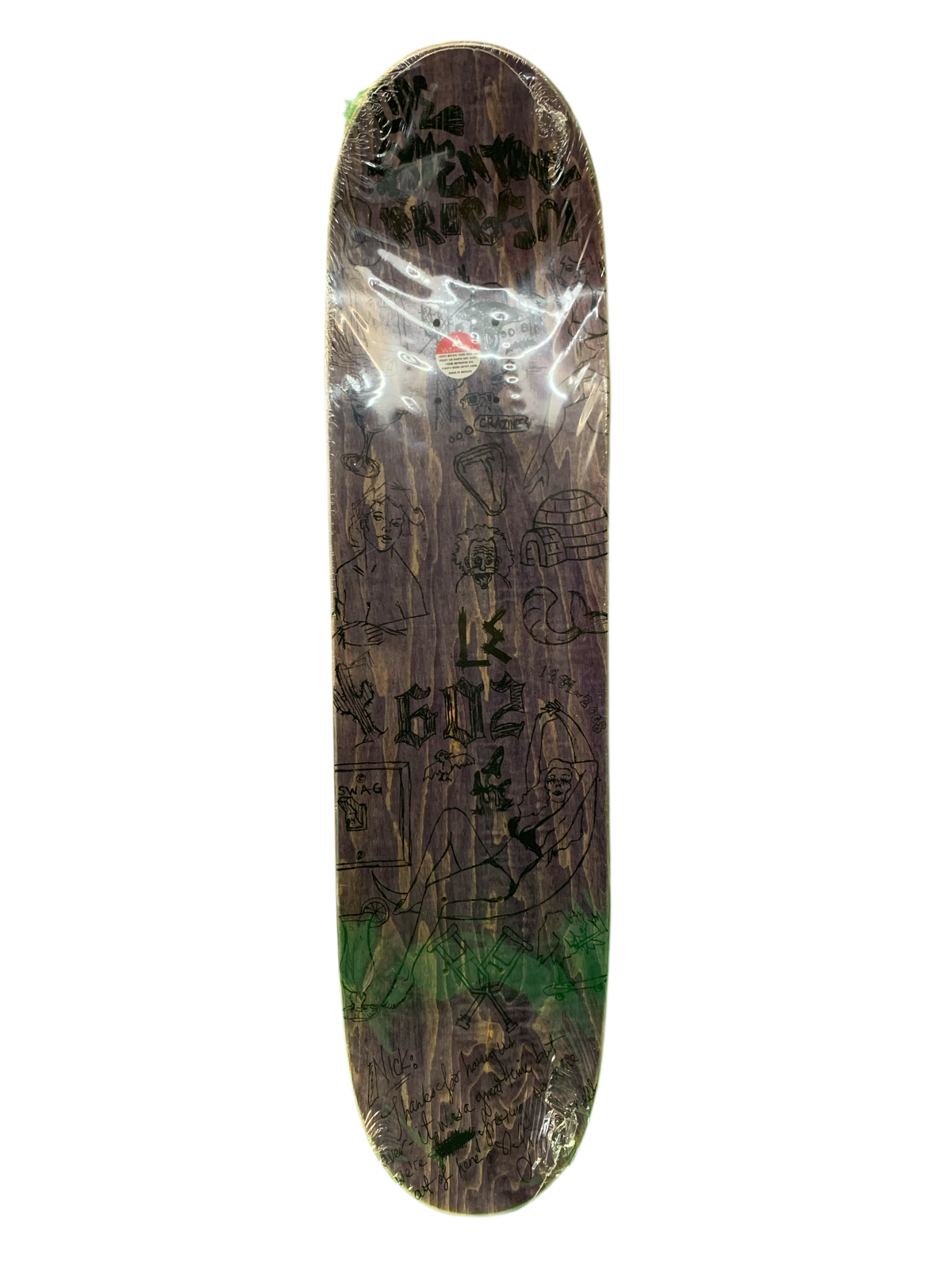 Life Extension Tony Tave Pygmy 8.25" Classic Skateboard Deck