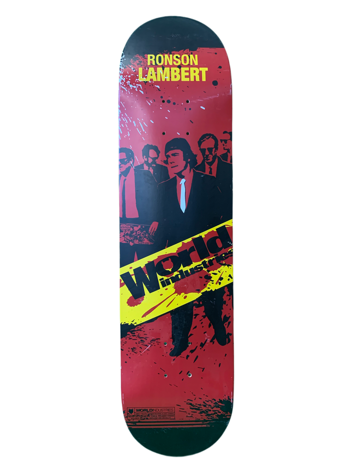 World Industries Ronson Lambert Goes To Hollywood 7.9" Classic Skateboard Deck