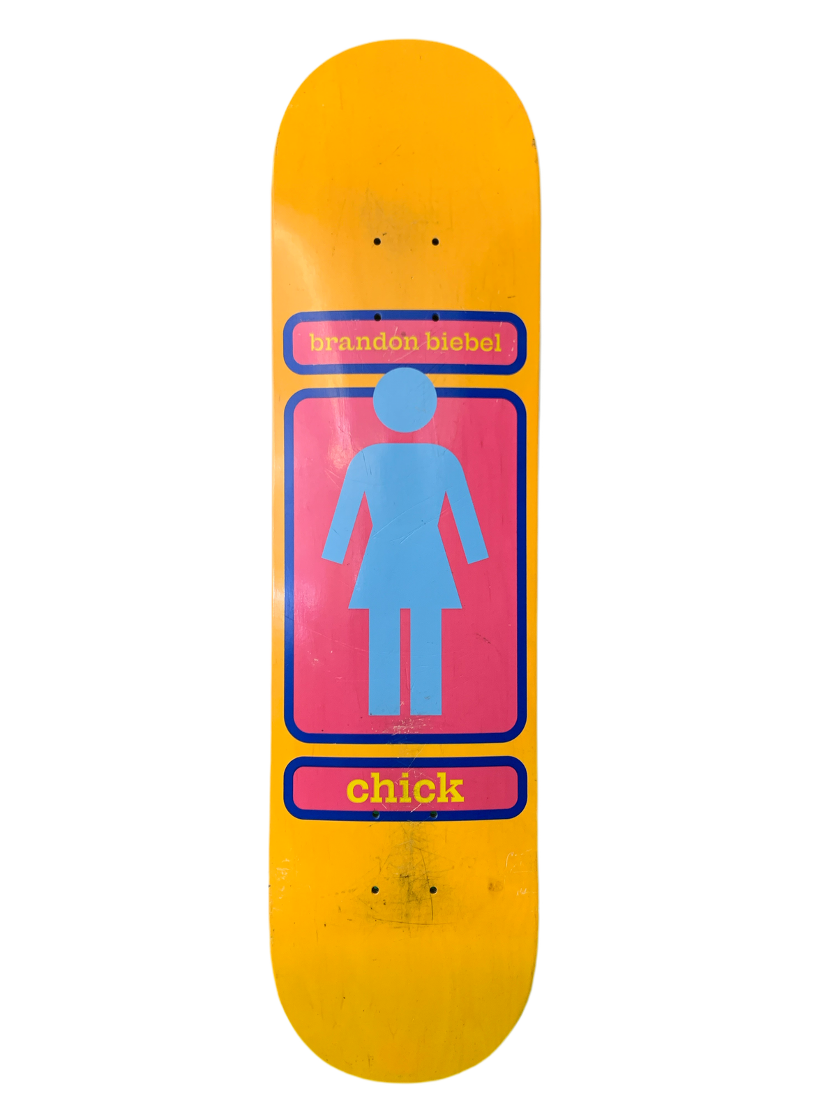 Girl Biebel 93 Til WR38 7.75" Classic Skateboard Deck