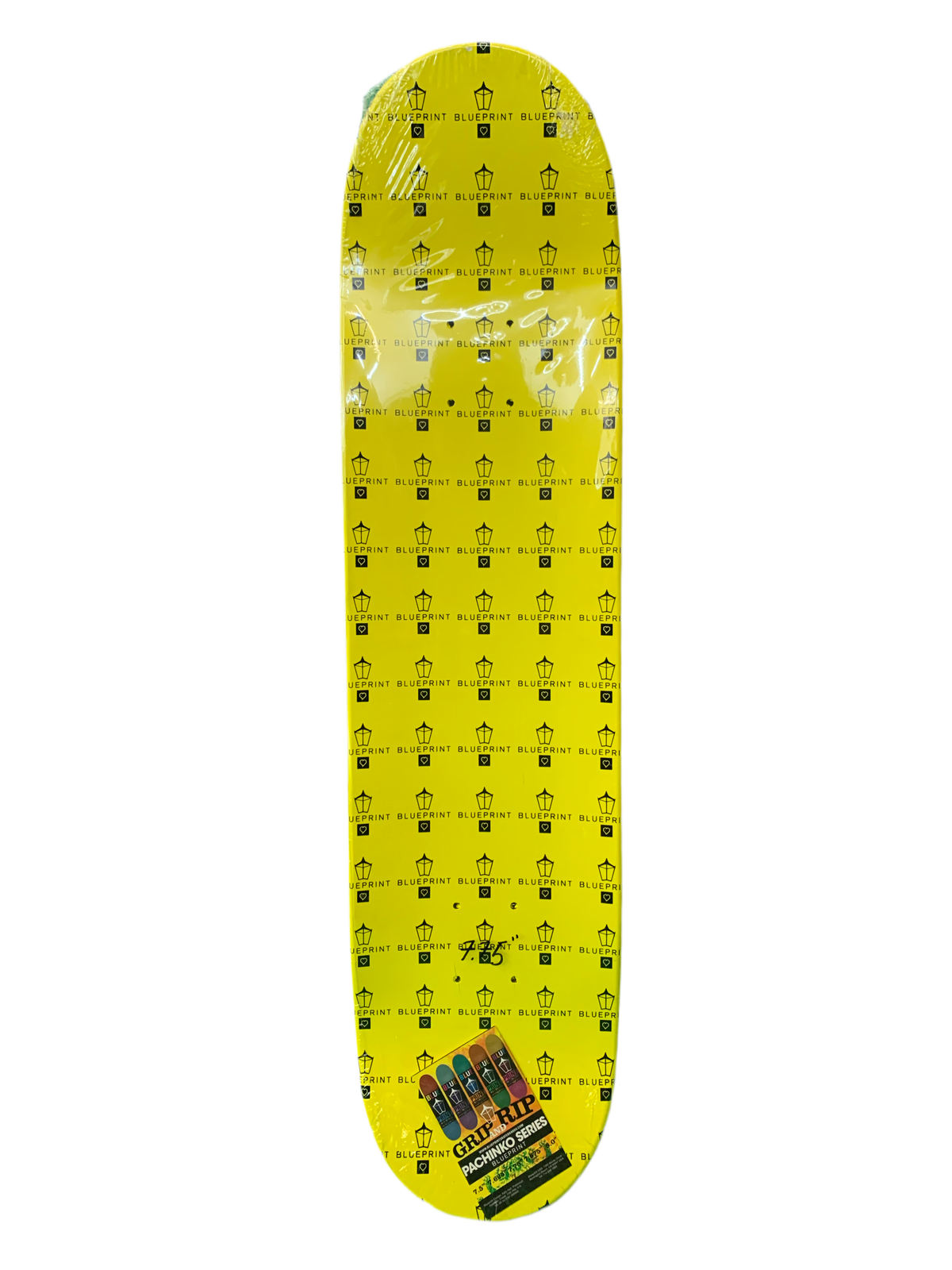 Blueprint Team Edition Spray Heart 7.75" Classic Skateboard Deck