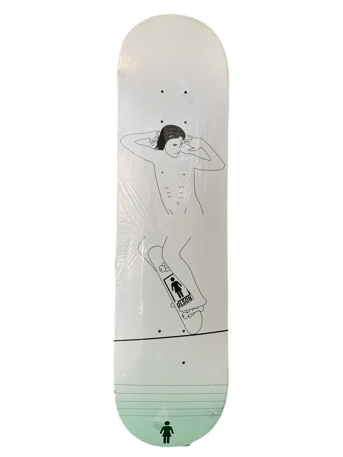 Girl Alex Olson Freestyle 8" Classic Skateboard Deck