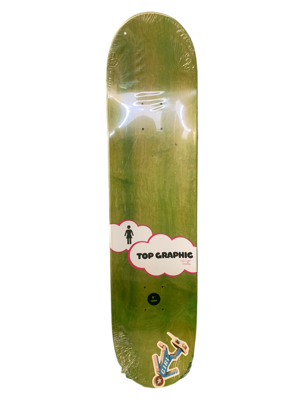Girl Alex Olson Wordmark '93 8" Classic Skateboard Deck