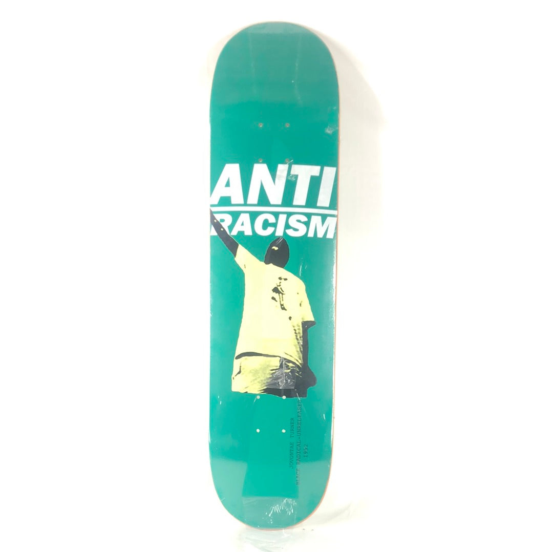 Prime Jovontae Turner Anti Racism Unreleased Green 8.75" Skateboard Deck