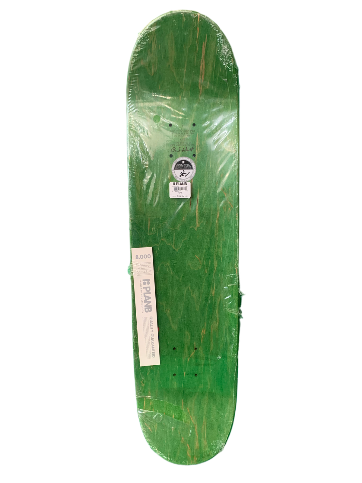 Plan B Pat Duffy Grateful 8" Classic Skateboard Deck