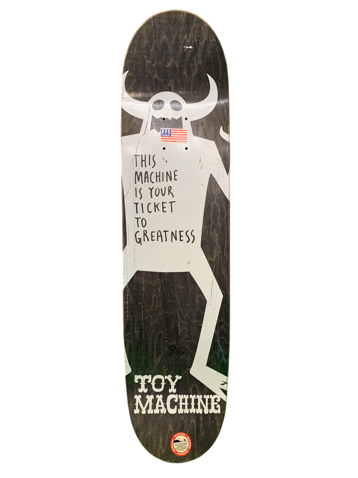 Foundation Gareth Stehr Target Logo 8" Classic Skateboard Deck